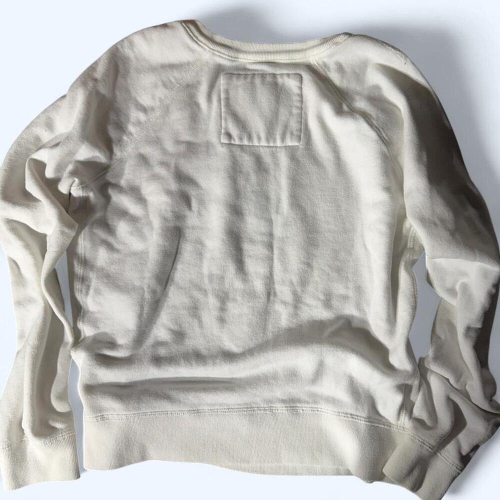 Abercrombie fitch white crewneck - Picture 2 of 4